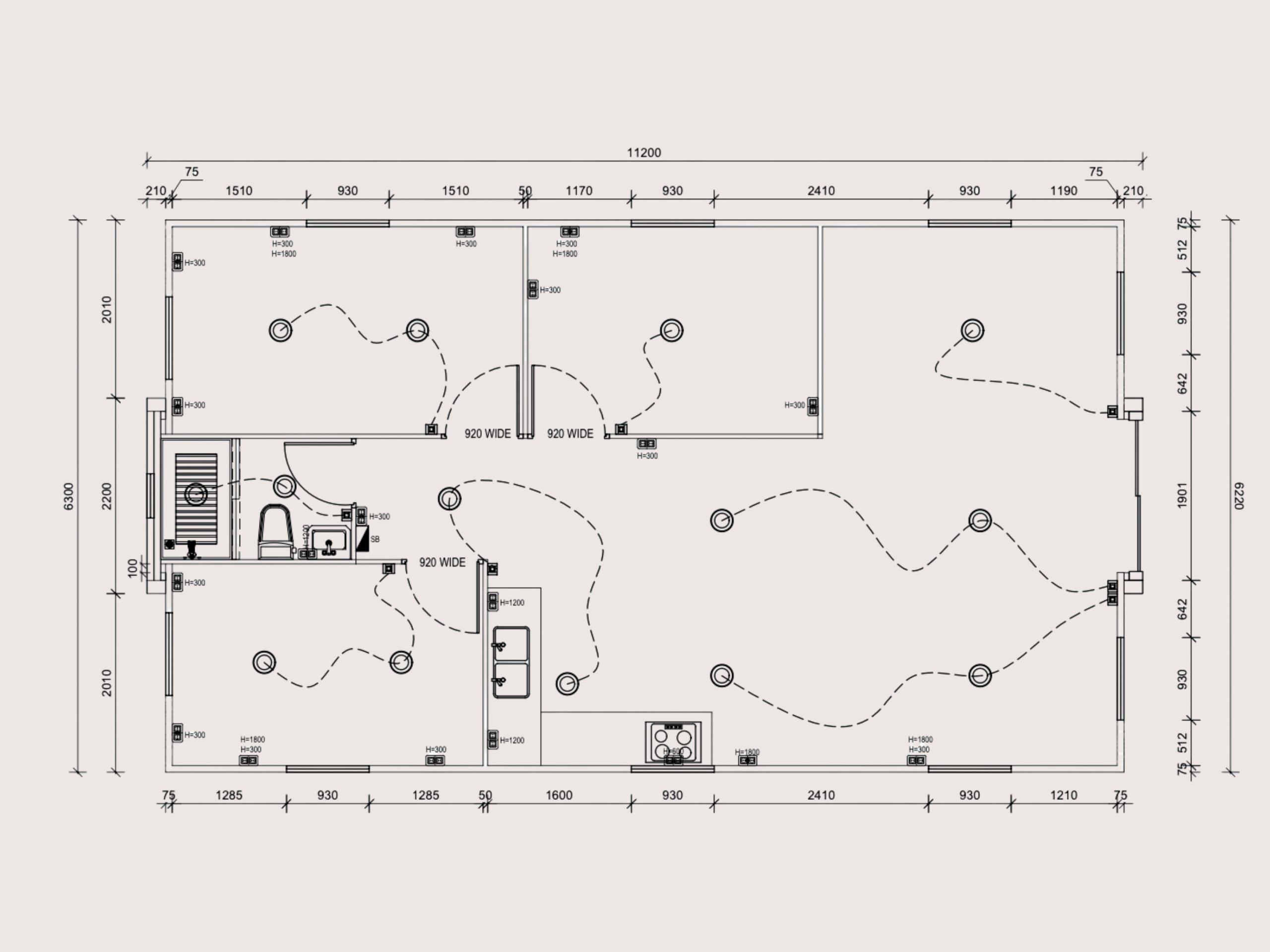 Large 80sqm floorplan